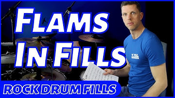 Flams In Fills | Awesome Rock Drum Fills