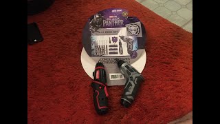 Walmart Hyper Tough 4V cordless Power Screwdriver compared to Black Panther Limited Edition wakanda