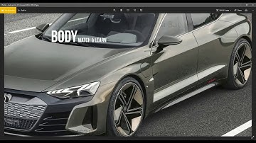 Audi E-Tron GT Alias Modeling Course Teaser | MS3D