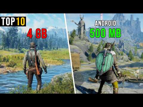I Tried 10MB to 10GB Top OPEN WORLD SURVIVAL Games For Android 2026 | High Graphics