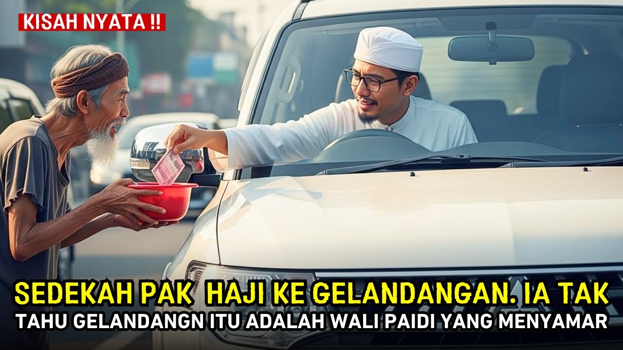 Sedekah Pak Haji ke Gelandangan Ini Awalnya Nampak Biasa… Tapi Akhirnya Bikin Menangis | Wali Paidi