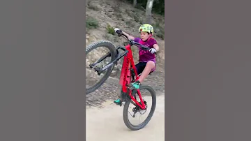 TALENTED KID Wheelie With My Father S E Bike Ebike Specialized Turbolevo Bike Show Shorts 