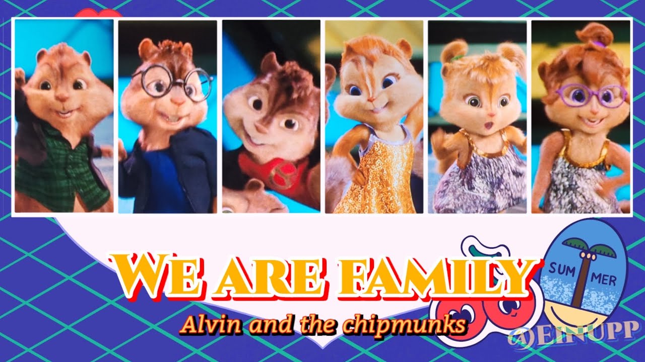 We are family - Alvin and the chipmunks [lyrics] [가사/해석/번역] - YouTube