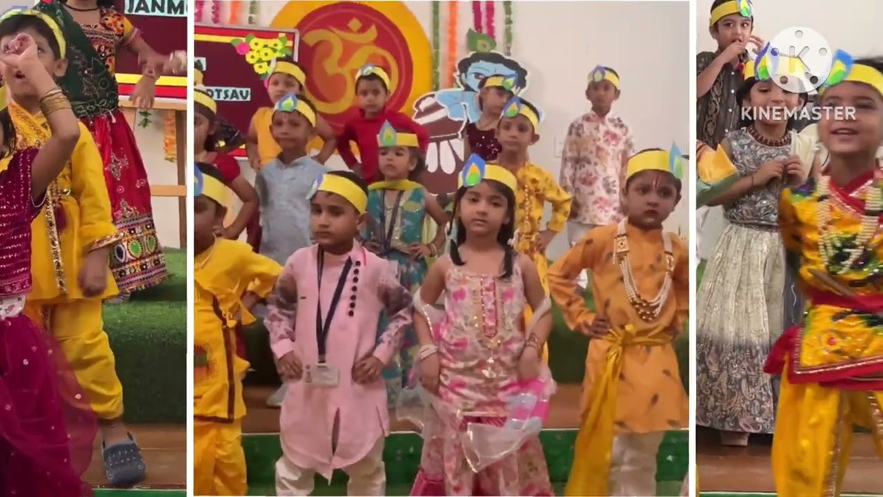 LKG C Janmashtami #preschool