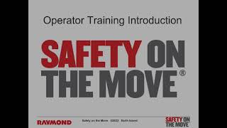 Safety On The Move Trainers Presentation Walkie Stacker