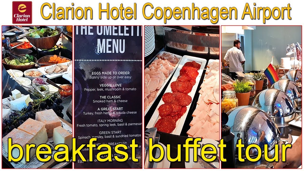 Breakfast buffet Clarion Hotel Copenhagen Airport 4* Sony camera
