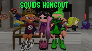 Squids Hangout [Splatoon Gmod] (AMONG US, TF 2 PARODY)