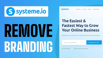 How To Remove Systeme.io Logo - Full Guide 2025