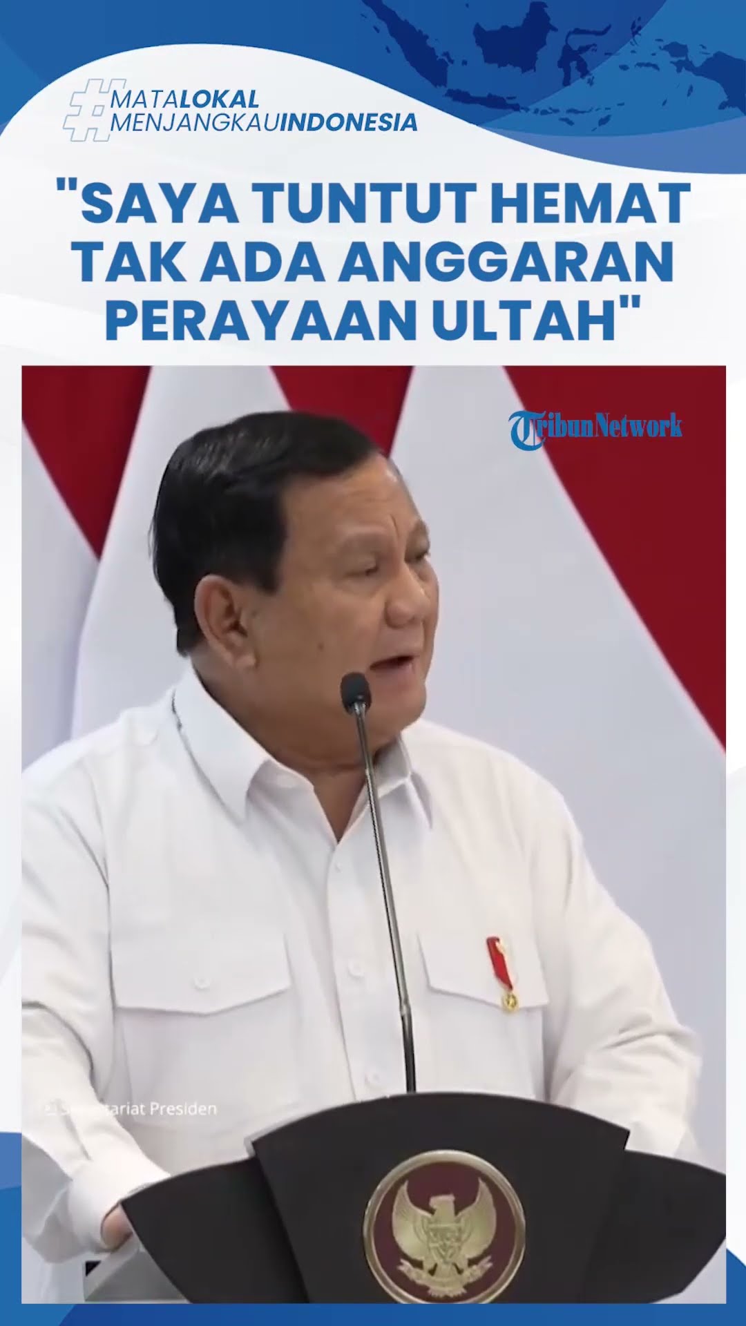Wajah Serius Prabowo Tuntut Menteri Hemat: Tak Ada Anggaran Perayaan Ultah, Saya Minta Semua Patuh!