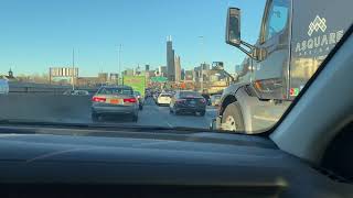 Chicago Expressway ride from 95th/Dan Ryan to O’Hare International Airport
