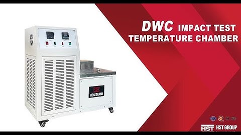 HST DWC-40 60 80 100 Low temperature chamber for Charpy impact test