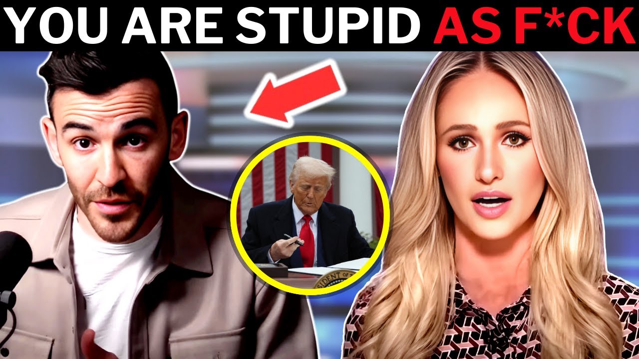 Brian Tyler Cohen ANNIHILATES MAGA Idiot Tomi Lahren on LIVE TV