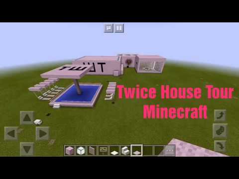TWICE HOUSE TOUR IN MINECRAFT