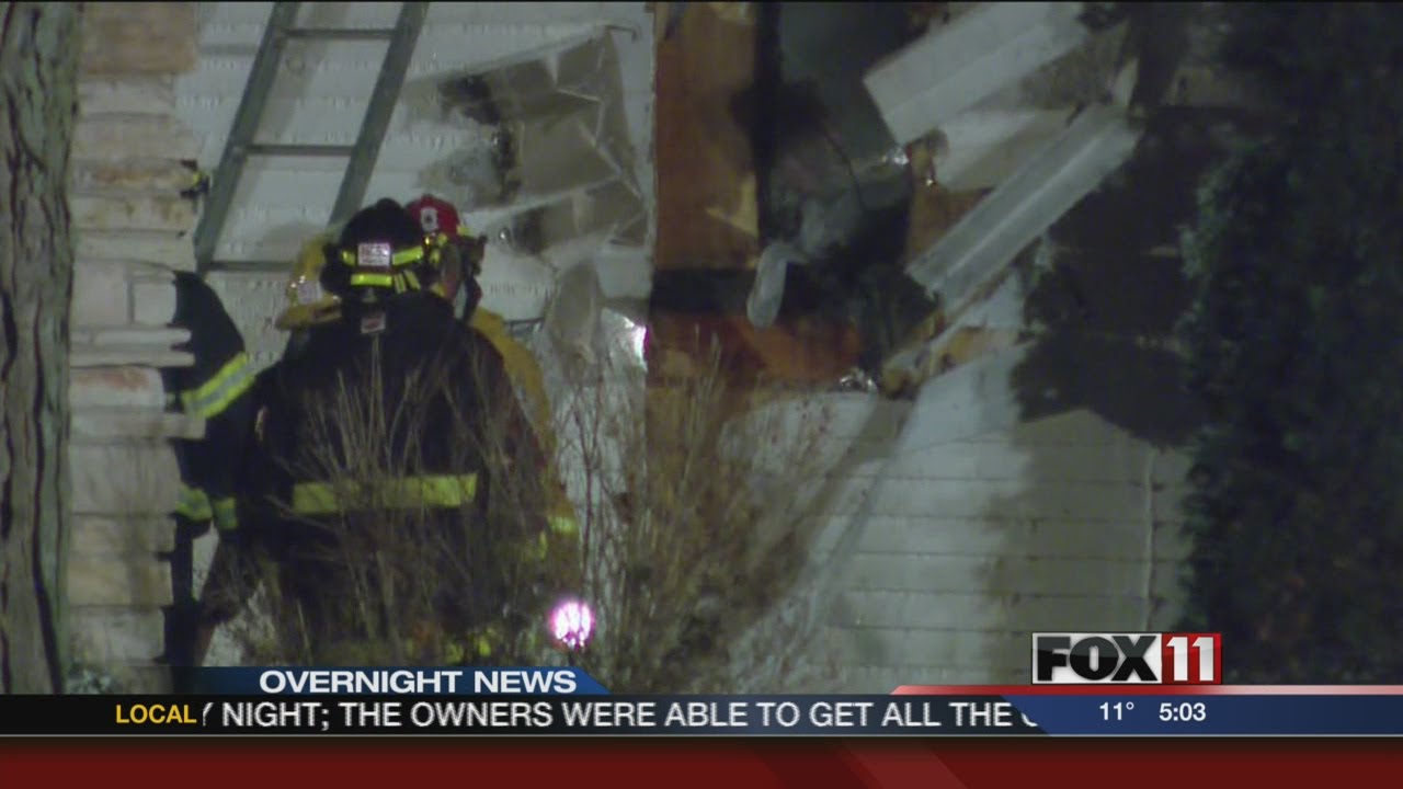 Little Chute house fire YouTube