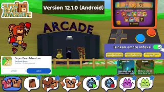 REVIEW UPDATE 12.1.0 INCLUDES NEW EMOT, NEW ARCADE MACHINE MINI GAME, AND NEW LEVEL, SUPER BEAR A...