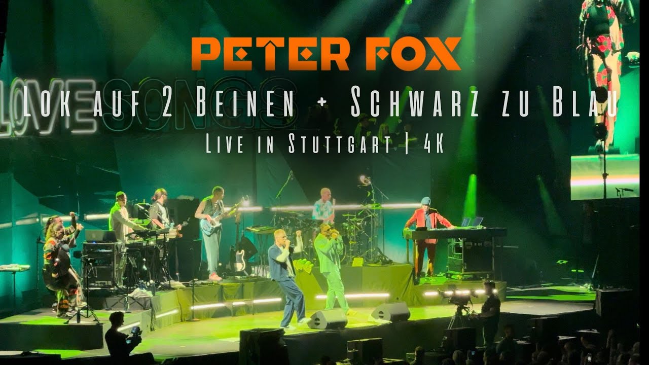 Peter Fox Schwarz Zu Blau Kostenlos Downloaden Peter Fox - Lok auf 2 Beinen + Schwarz zu Blau | Live in Stuttgart