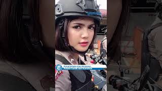 Potret Bripda Vani Simbolon Polwan Cantik Dari Sumatera