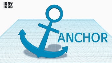 [1DAY_1CAD] ANCHOR (Tinkercad : Know-how / Style / Education) [STL & Printing Service]