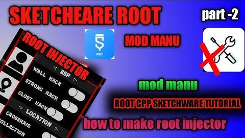 How to make scan replace root CPP in sketchware tutorial #sketchware