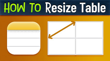 How to Resize a Table in Apple Notes on Mac (Change Cell Size)