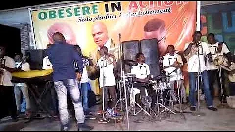 Fuji Icon, Alh. Abass Akande Obesere at official Opening of Club 9060 in Ilesha (01-10-17)