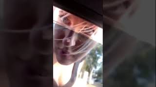 Stan Twitter Ellie Goulding Look-Alike Staring Into A Car Window While Suspenseful Music Plays