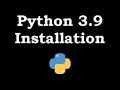 How to install python 395 on window 810