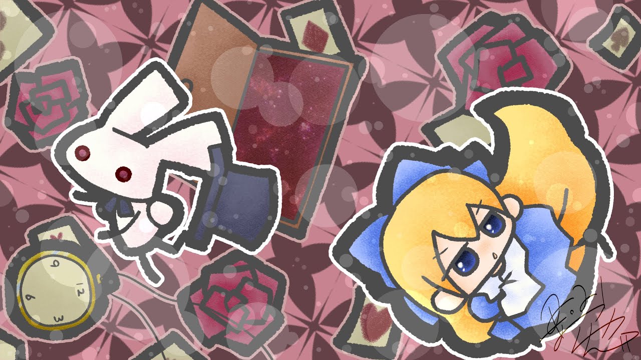 不思議の国のアリス デザイン用イラスト Youtube