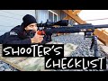 Modern day riflemans  shooters checklist