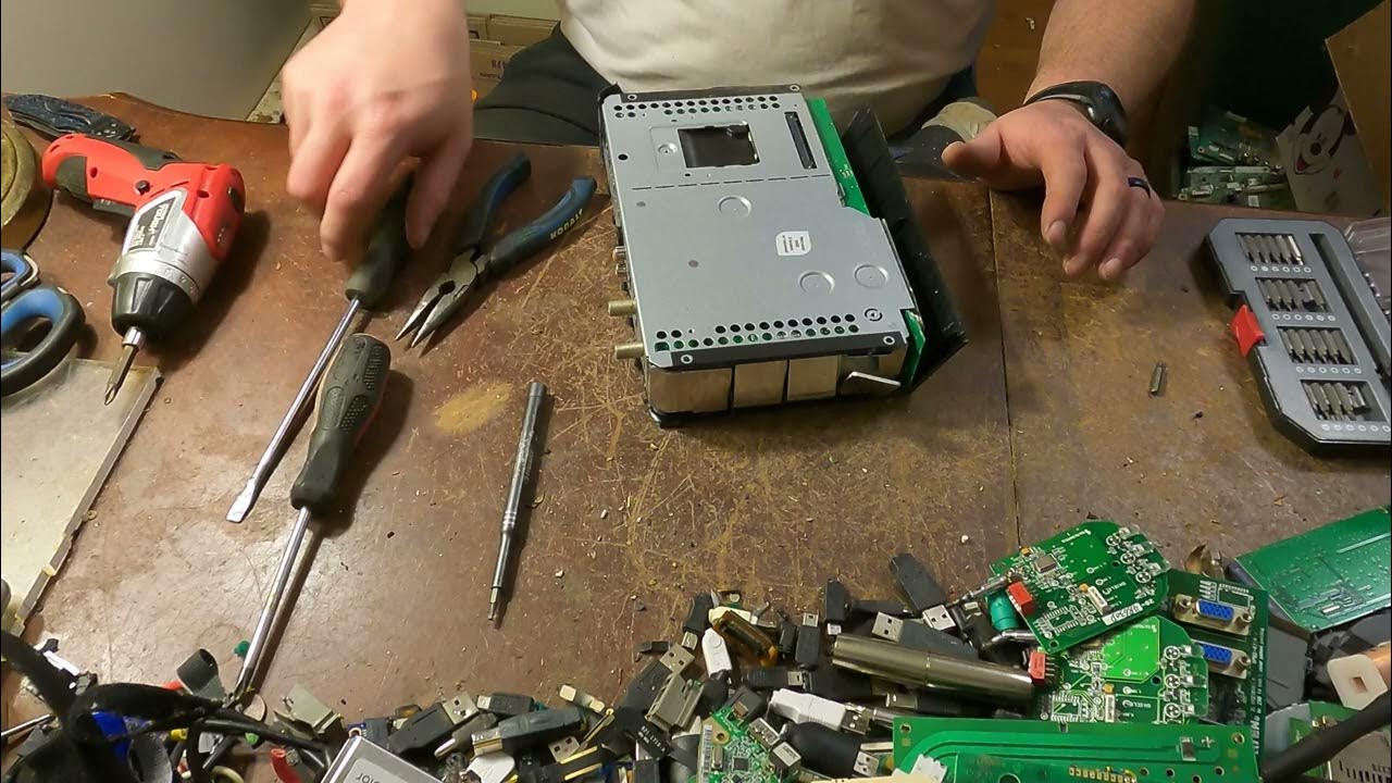 How to scrap an Xfinity cable box. howto YouTube