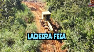 LADEIRA FEIA / Motoniveladora caterpillar 120k grader niveleuse motoconformadora patrola by Sylvio Patroleiro 7,067 views 12 days ago 16 minutes