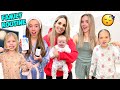 NEW FAMILY NIGHT TIME ROUTINE with FIVE SISTERS! 😱