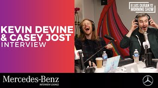 Casey Jost And Kevin Devine Drop New Music Podcast 'Give It A Chance' | Elvis Duran Show