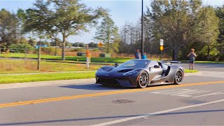 Cars Cruising into Central Florida Cars \& Coffee (Chill Video) - February 2023