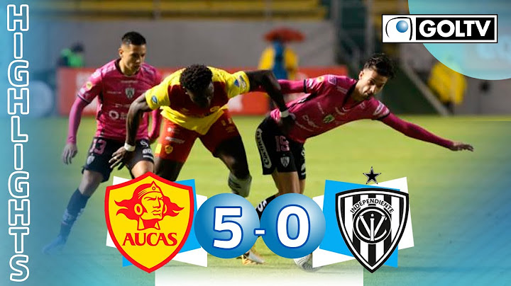 Aucas 5 - 0 Independiente del Valle | GOLES | Liga Pro Ecuador