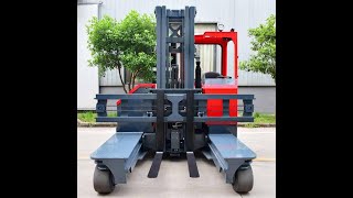 Automated Large Capacity Factory Supply  narrow aisle 4 way forklift For Long Material Handling by Noelift-Forklift 366 views 11 months ago 34 seconds