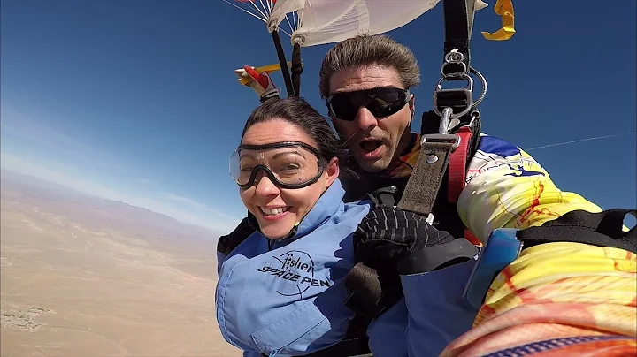 Andrea Conlon - Tandem Skydive in Las Vegas at Sky...