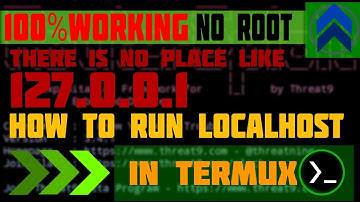 How to create localhost network in your mobile (android/iso) using TERMUX.(NO ROOT)| BY:~I ∆M SØLØ
