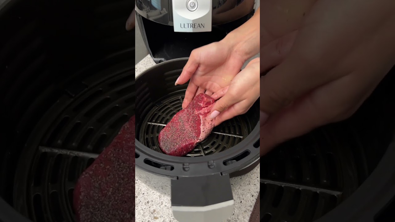 Я больше никогда не буду готовить стейк по-другому! 😍 #shortsfeed #рецепт #shorts #аэрофритюрница...