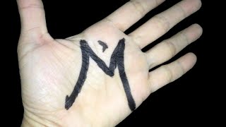M자 손금! 돈 많이 벌수 있을까요?