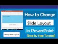 How to Change Slide Layout in PowerPoint