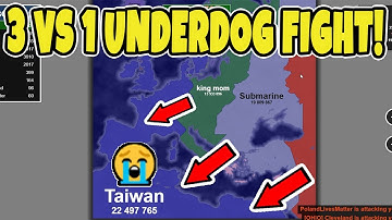 TRIPLE TEAMED But I Still Won In This New Game Mode! Territory Games io - Territorial IO