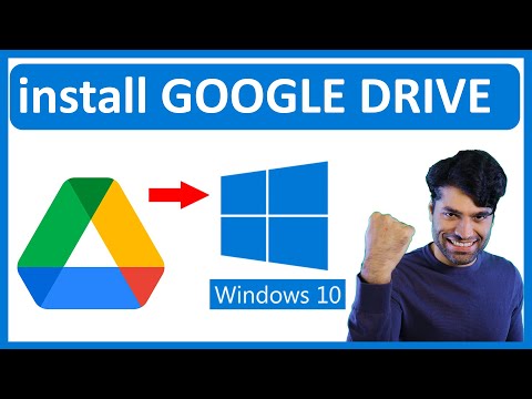 How to install GOOGLE DRIVE on windows 10