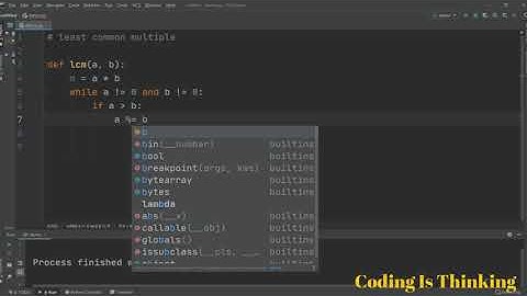 Program To Calculate LCM Of Two Numbers | Python Tutorials