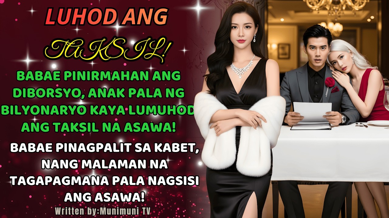 Babae, pumirma ng diborsyo—ANAK PALA NG BILYONARYO, nagtaksil na asawa LUMUHOD SA HARAP NIYA!