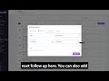 Managing Contacts in the Networking Tracker