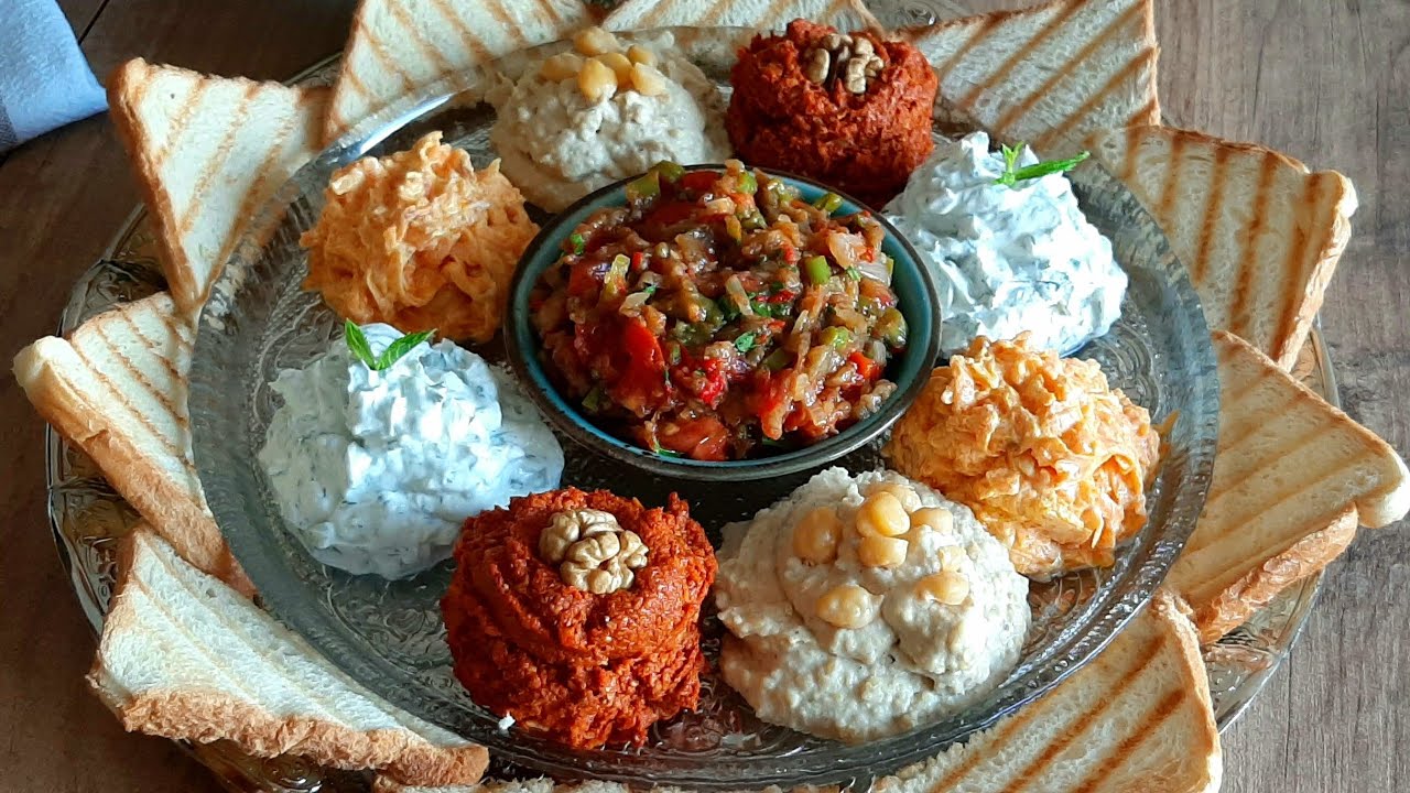 En Çok Sevilen ✅ 5 Farklı ve Kolay Meze Tarifi / Acuka / Babagannuş /Havuç Tarator / Haydari / Humus En Çok Sevilen ✅ 5 Farklı ve Kolay Meze Tarifi / Acuka / Babagannuş /Havuç Tarator / Haydari / Humus