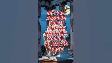 Never Waste Time Arguing With People Who Do THIS! #stoicismphilosophy #stoicwisdom