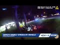 Driver crashes into patrol vehicle in Indian River County, narrowly missing deputy