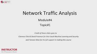 Network Traffic Analysis | Machine Learning |  Beginner to Advance Course lecture 45